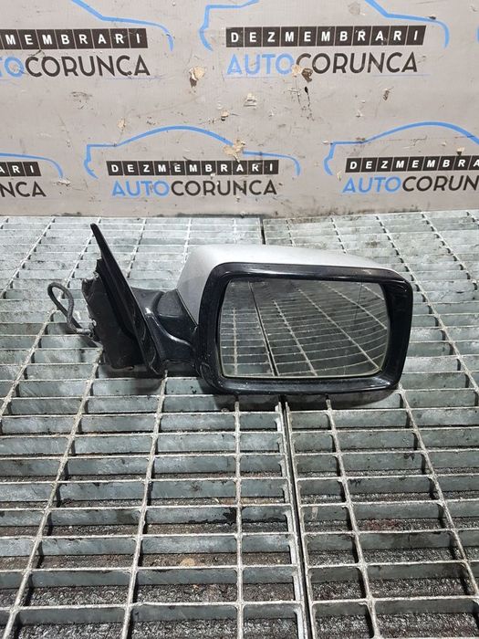 Oglinda dreapta BMW X3 E83 Facelift 2006 - 2010 4 Usi Argintiu TITANSILBER METALLIC ...
