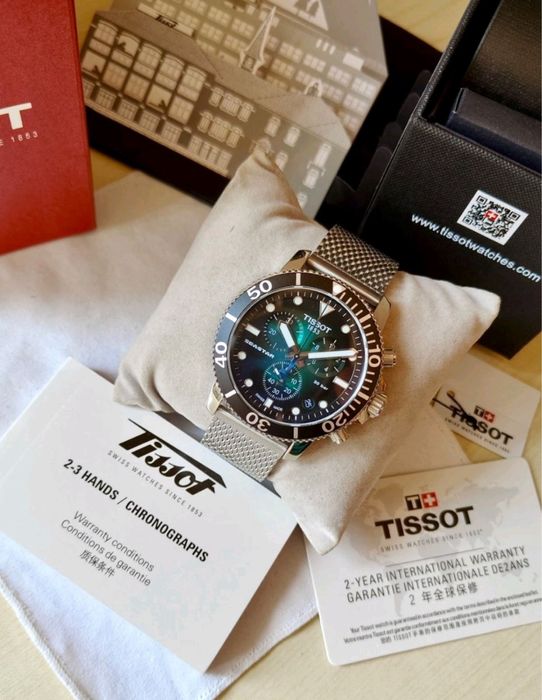 Мъжки часовник Tissot Seastar 1000 T-Sport Steel  Chronograph