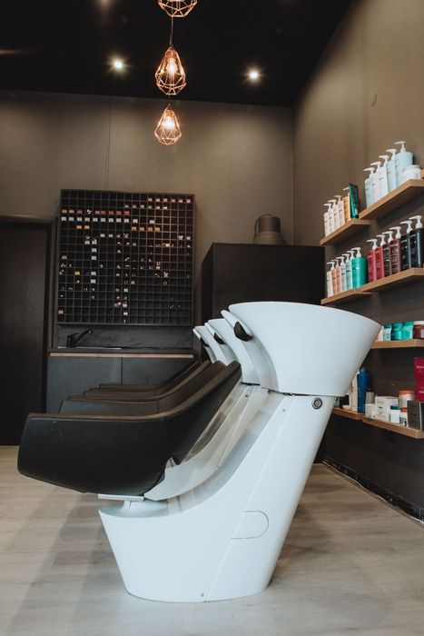 Фризьорски стол с мивка