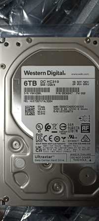 Продаются жёсткие диски Western Digital DC HC310 SAS 6TB
