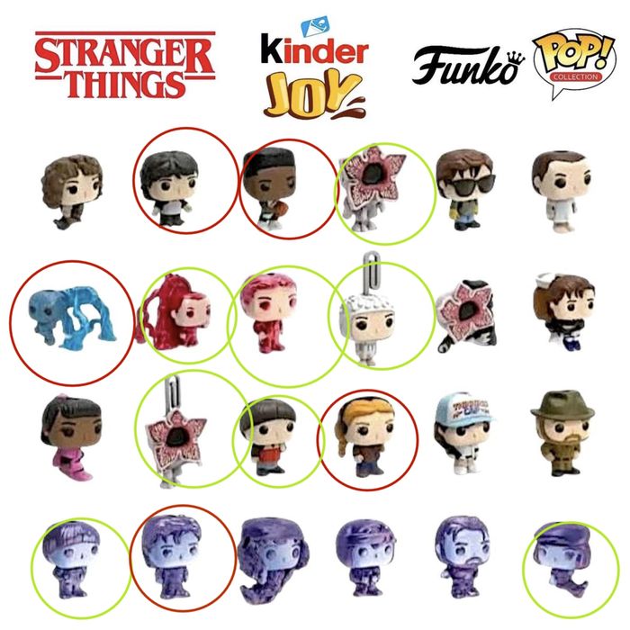 Stranger things Kinder обмен