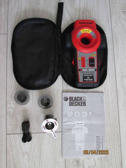 Nivela laser și detector metal/lemn Black Decker LZR210