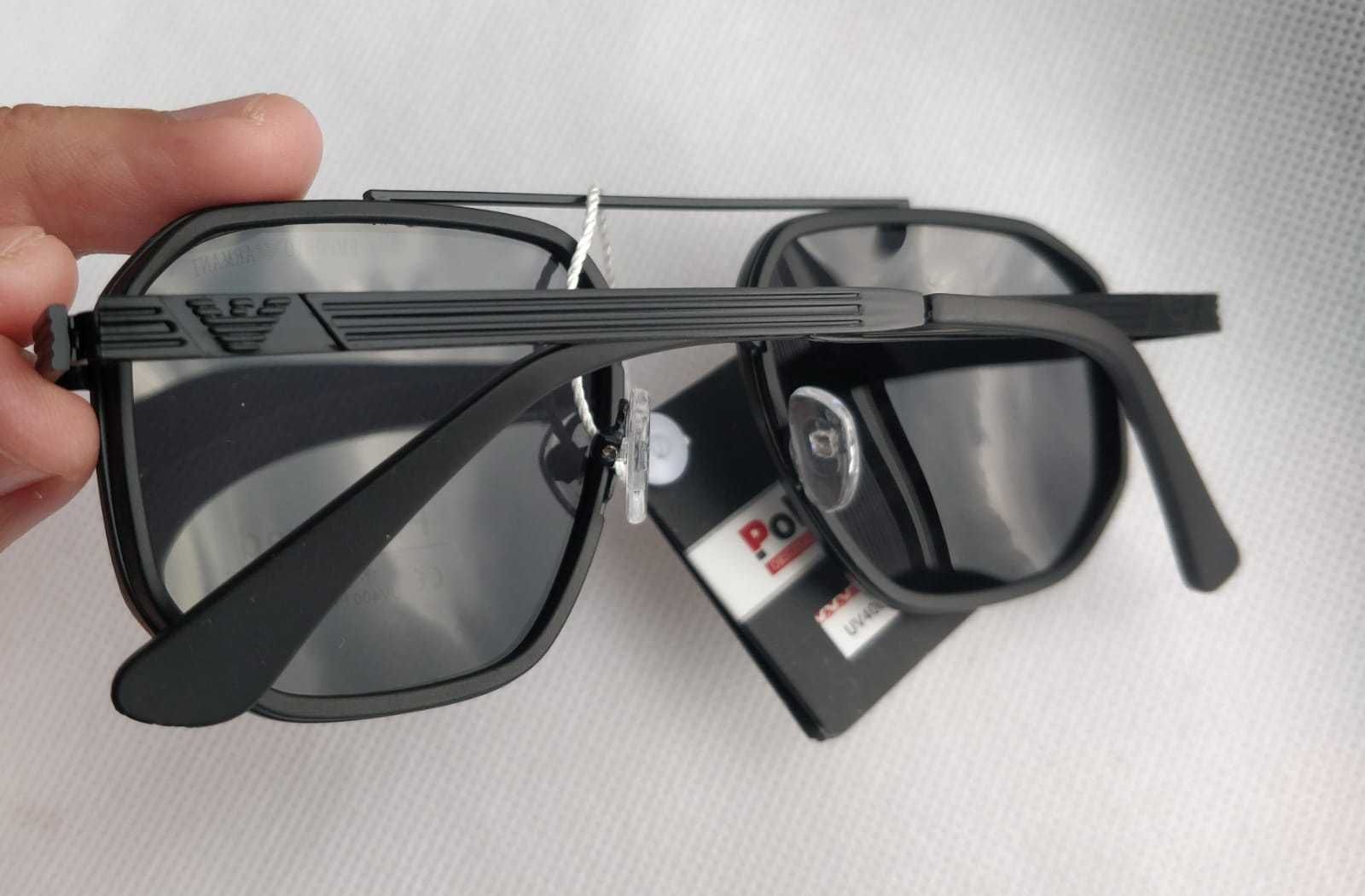 Ochelari de soare Armani Polarizati, negri model 1