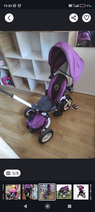 Tricicleta pliabilă