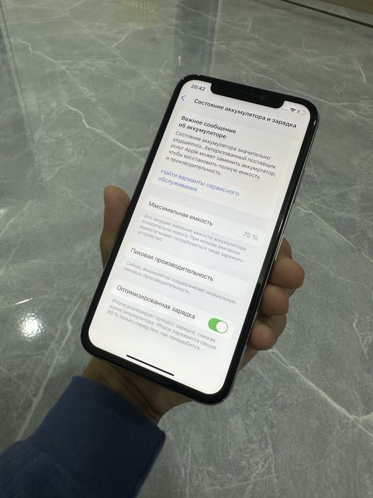 Iphone xs 64gb holati ideal