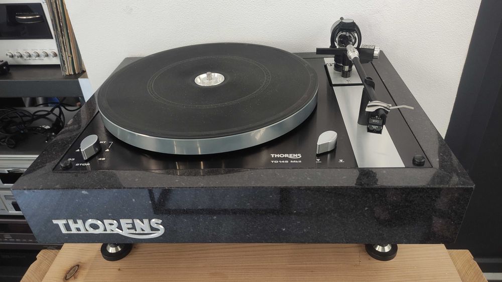 Pick-up Thorens TD 145 mk2 upgrade plinta granit masiv