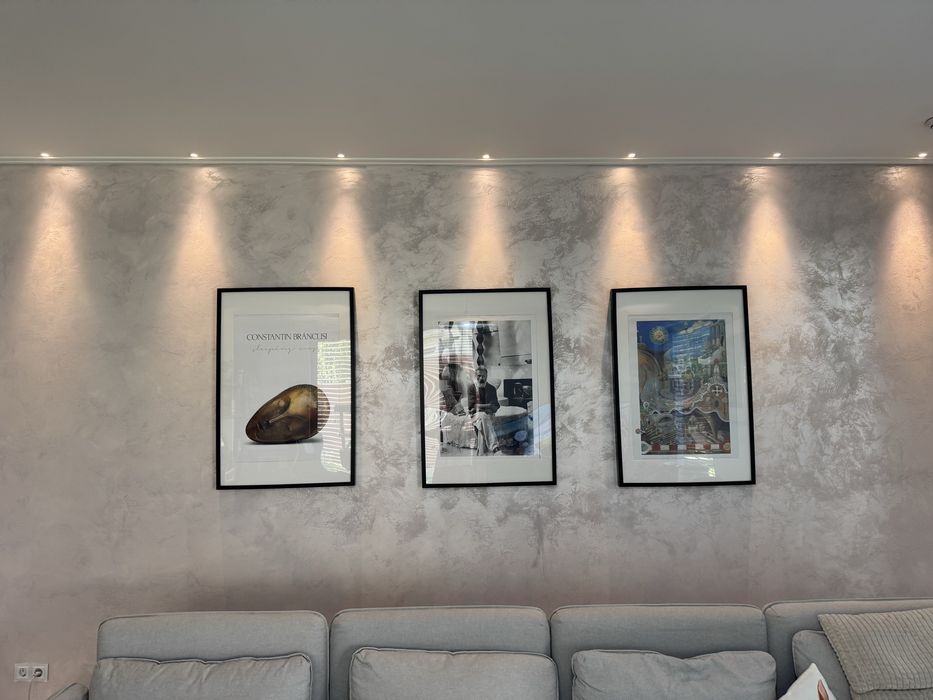 Rama foto ikea, 3 bucati/200 lei toate, negru