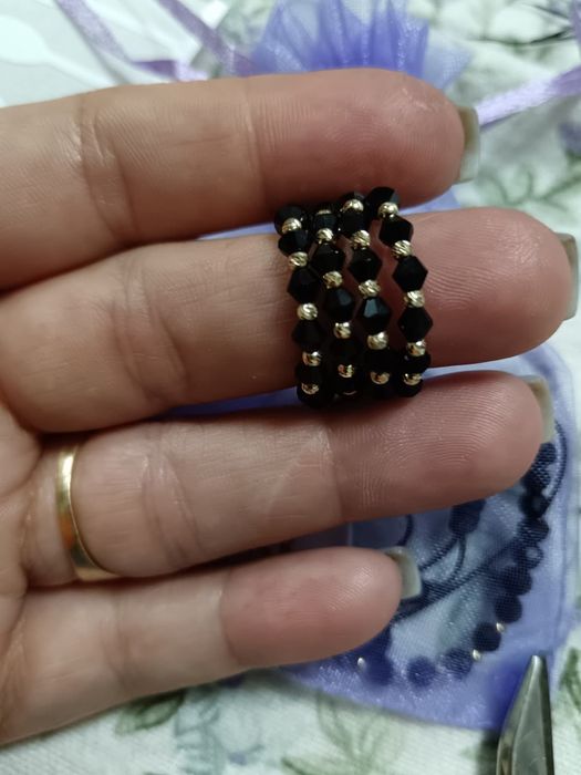 Bijuterii confecționate manual cu biluțe aur 14 k.Preturi de la 20 lei