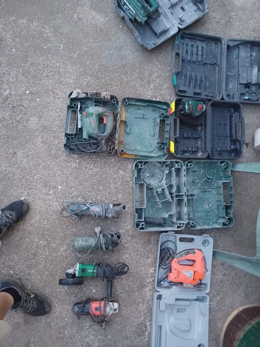 Комплект стари строителни машини