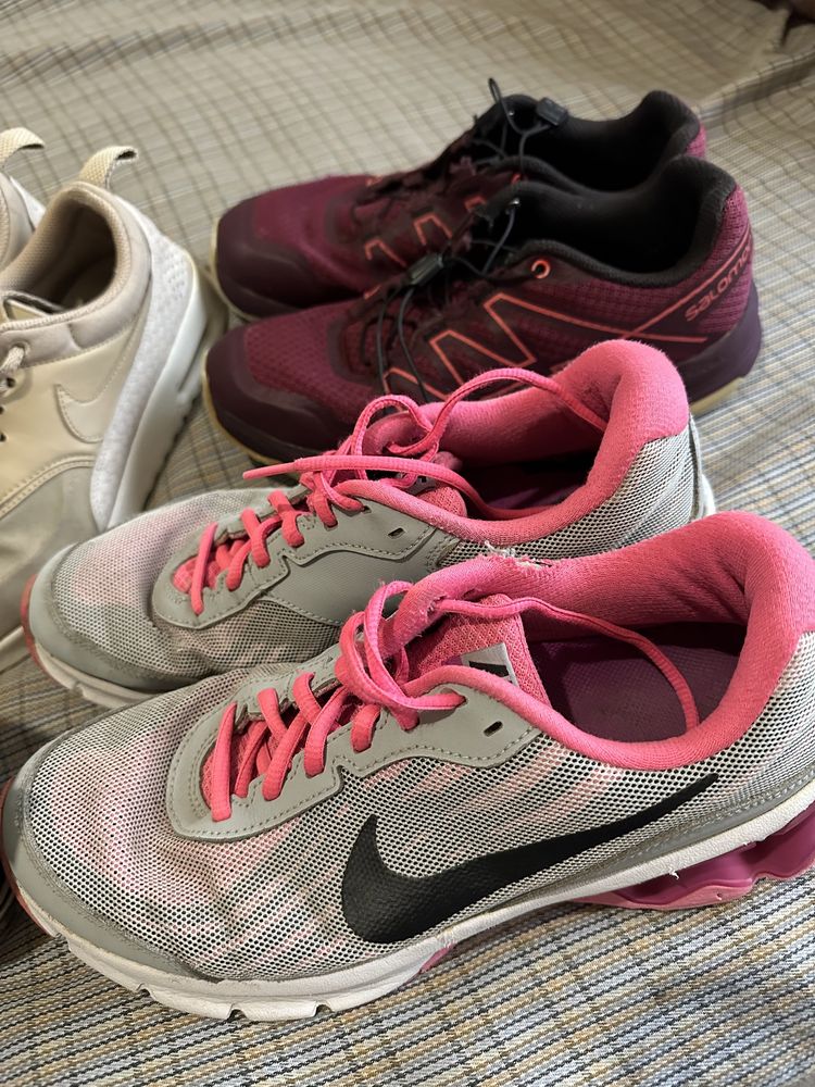 Маратонки Nike,Salomon и Calvin Klein