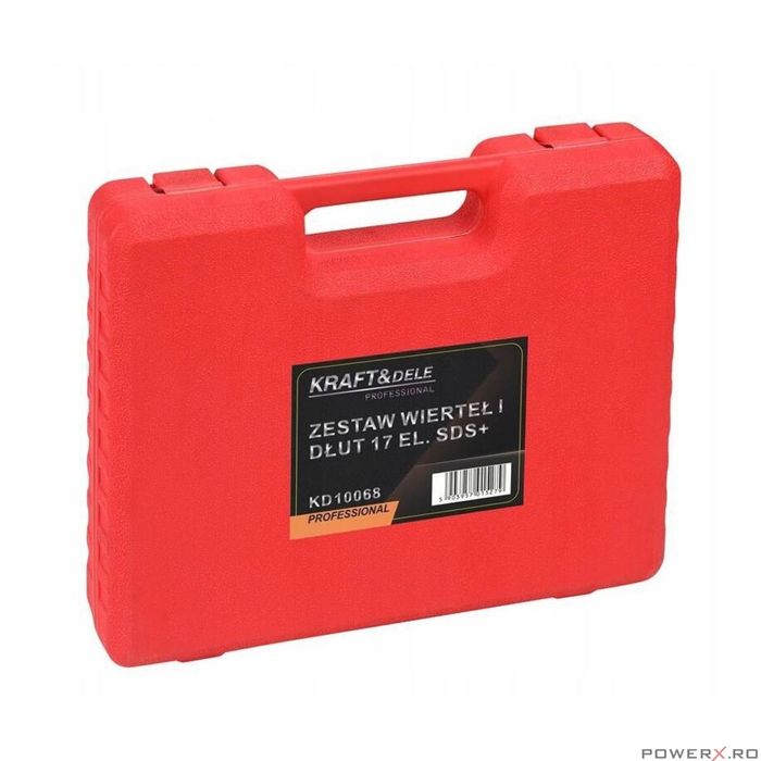 Set burgie si dalti SDS+,17 piese, Kraft