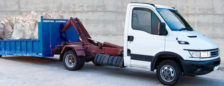 Transport moloz bene detașabila container gunoi debarasari mobila