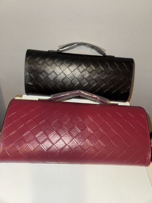 Geantă Bottega Vaneta bordeaux