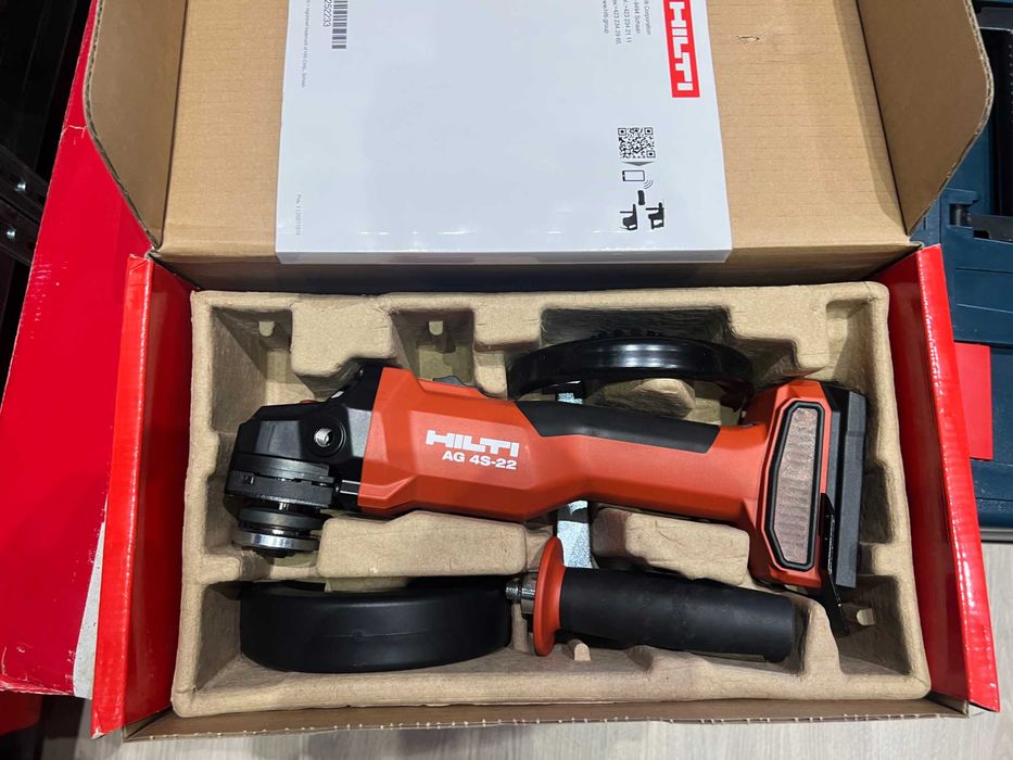 Polizor unghiular pe acumulator AG 4S-22