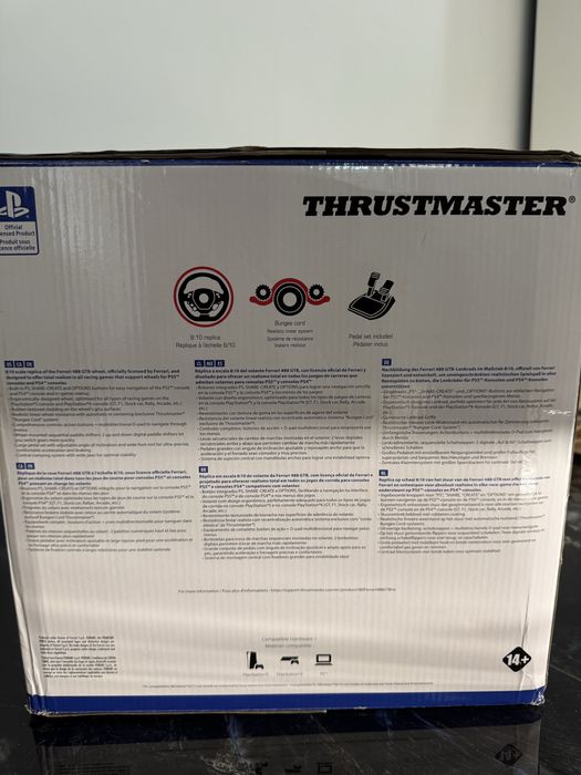 Ferrari 488 GTB Edition Thrustmaster Игровой руль Ferrari.