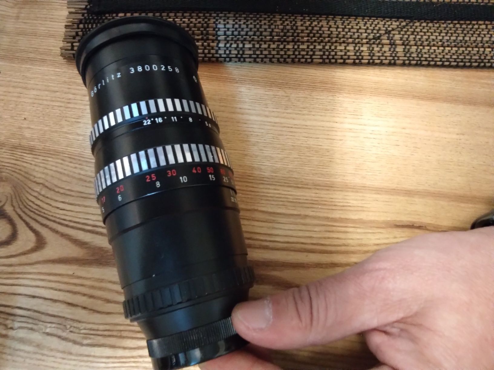 Obiectiv Meyer-Optik Gorlitz Orestegor 200mm f4