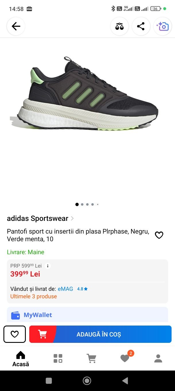 Adidas 45.5  ID0423