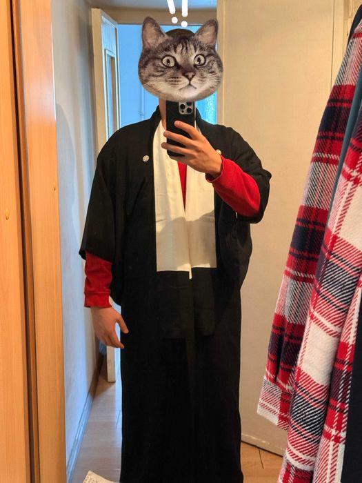 Настоящее японское кимоно, унисекс, размер L (XL)