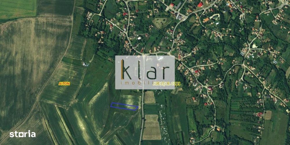 Teren intravilan 2900mp, AITON - Biserica Greco-Catolica