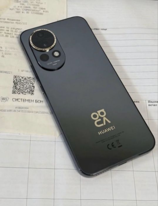 КАТО НОВ 256GB Huawei Nova 13 Гаранция от A1 до 2027г. Black | Черен