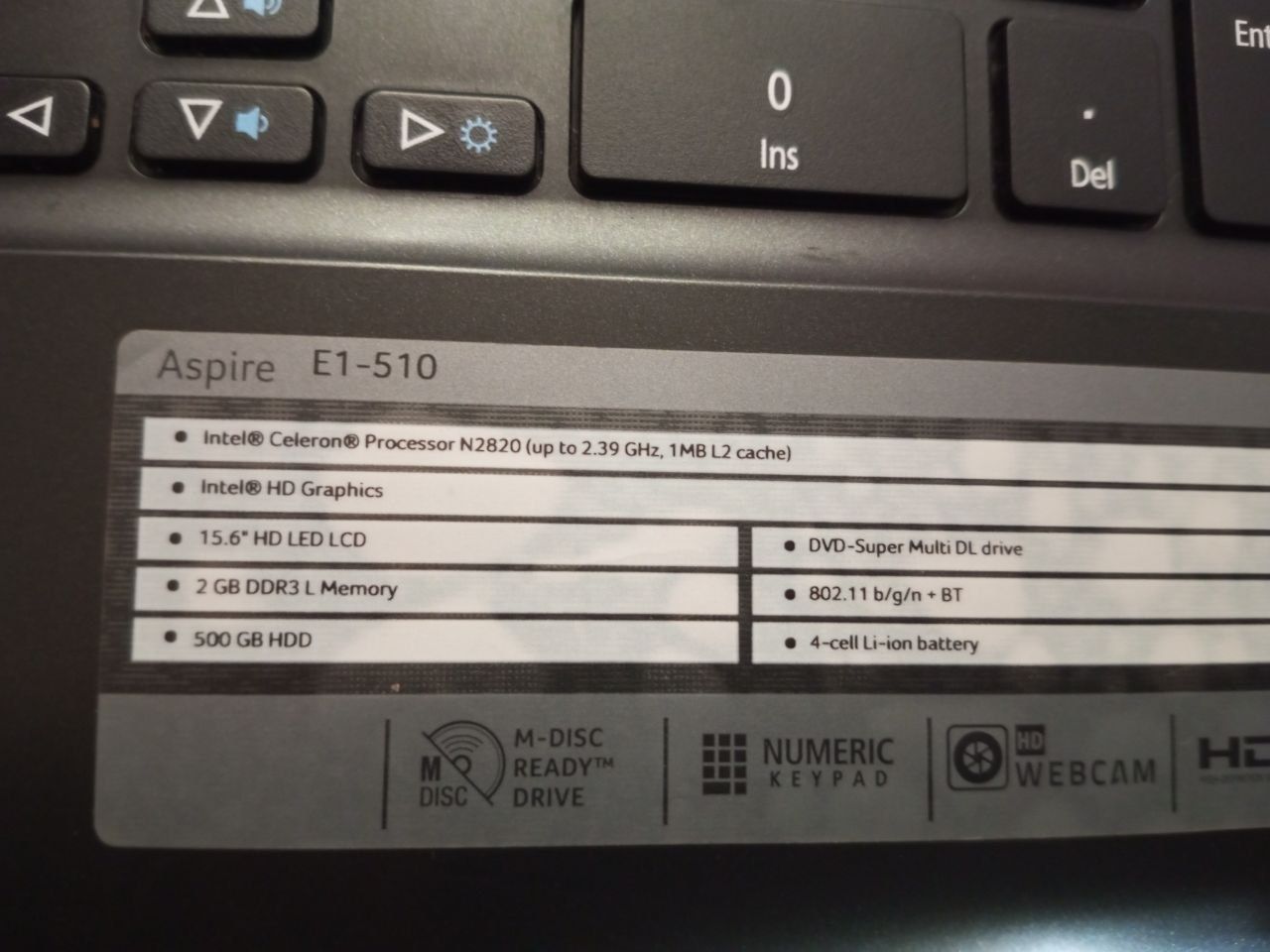 Acer (Asira E1-510)