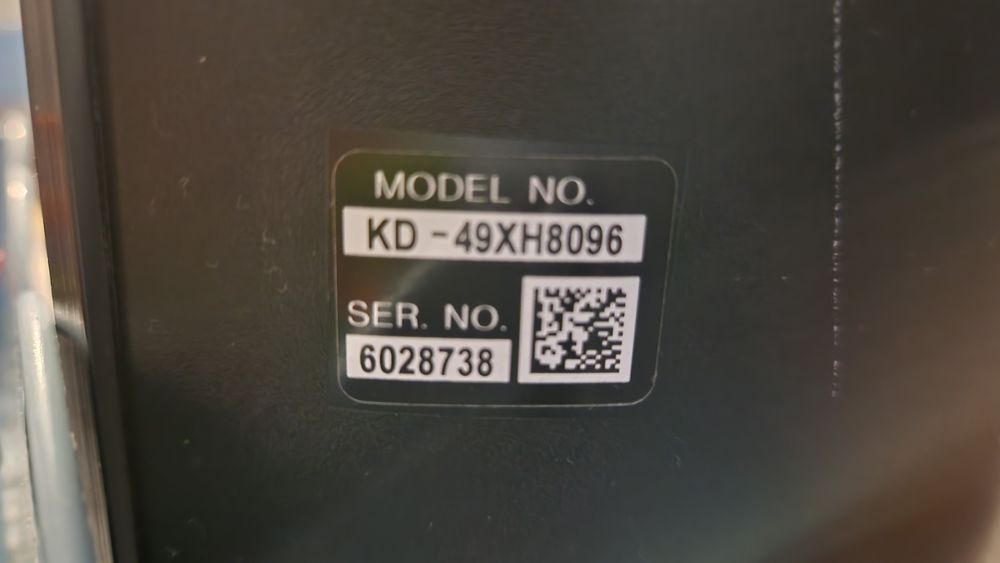 Sony Bravia 49' smart tv