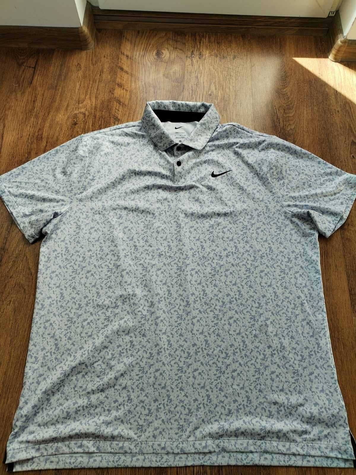 Nike Dri-FIT Tour Camo Golf Polo - мъжка тениска КАТО НОВА ХЛ