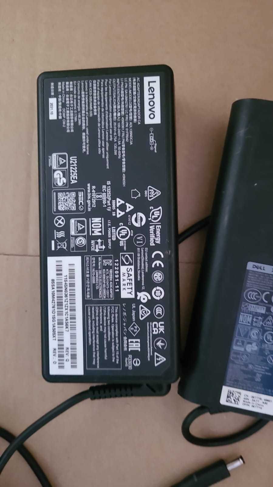 incarcator laptop  lenovo 135w mufa usb,incarcator dell 130w mufa mica