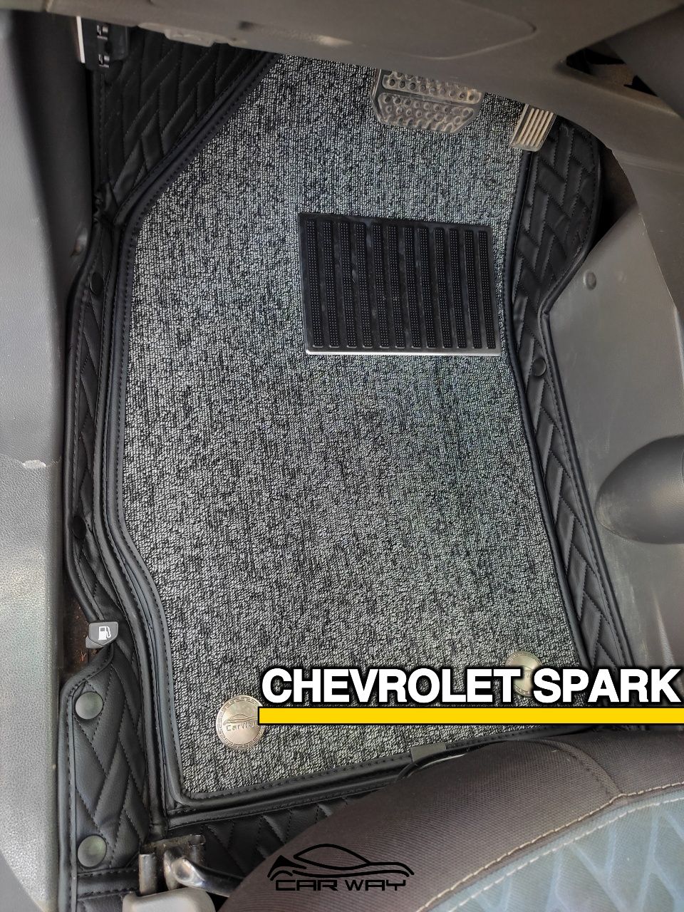 9D polik / коврики для Chevrolet Spark