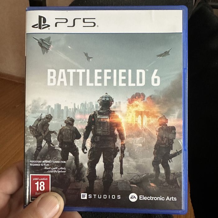 Battlefild 6 продам игру на диске новый sony ps 5