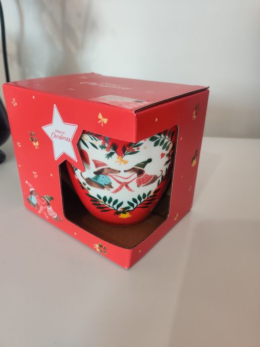 Set Merry Christmas, cremă de mâini, cană și lumânare