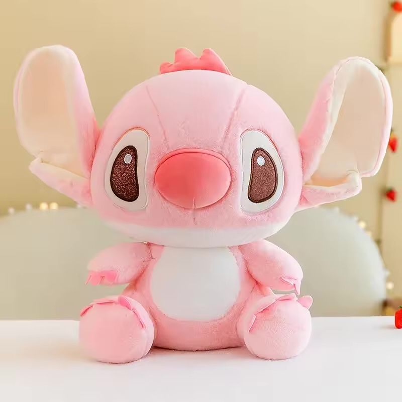 Плюшена играчка Ейнджъл от Лило и Стич, Розова 25cm