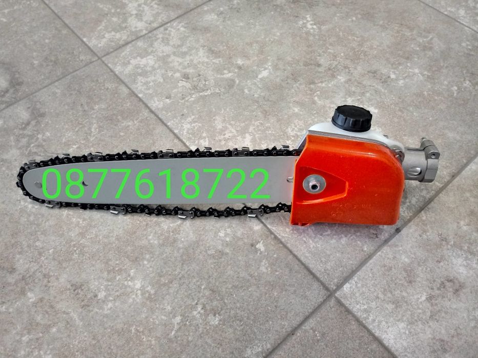 Приставка за храсторез и моторен тример два модела 7 и 9 шлици