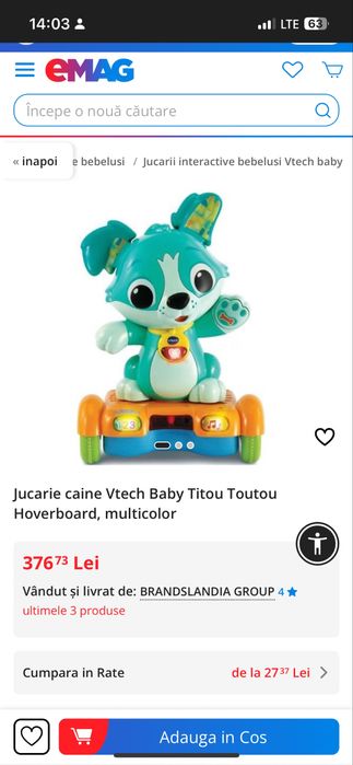 Jucarii pentru copii interactive