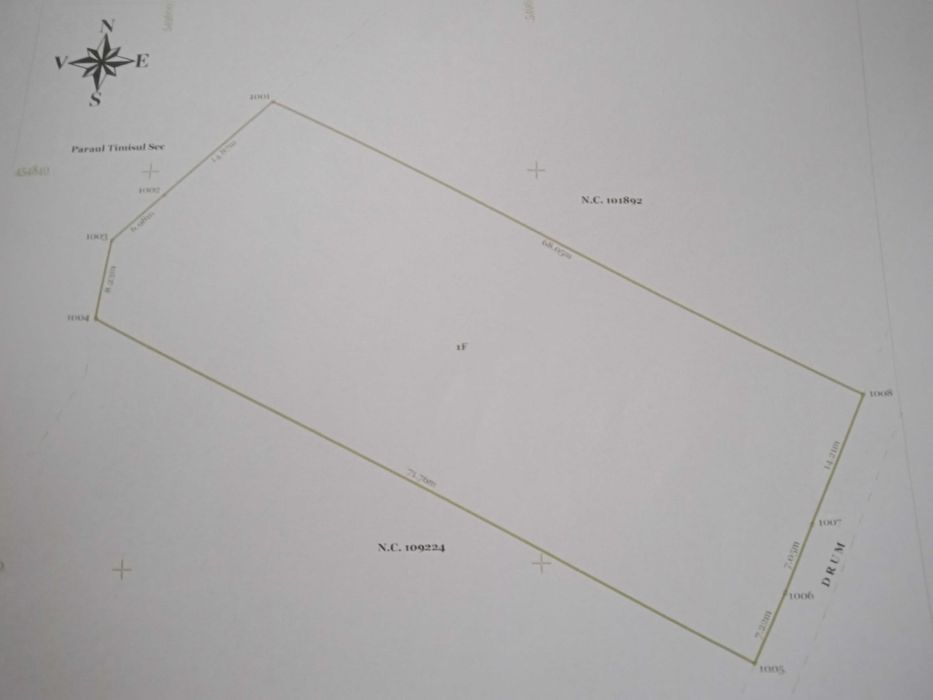 Teren intravilan Dambul Morii / Bunloc / Timisul de Jos