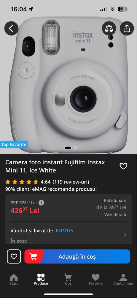 Fujifilm INSTAX mini 11