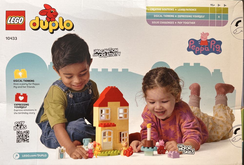 Конструктор Рожден ден на Пепа Peppa Pig Birthday house Lego Duplo