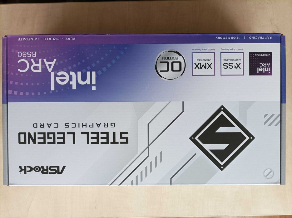 Видеокарта Intel Arc B580 12GB - Asrock Steel Legend