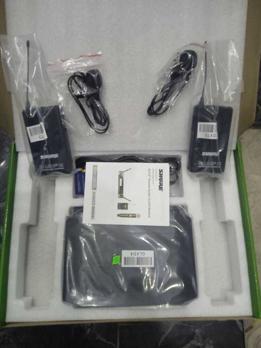 Парные петличные микрофоны Shure