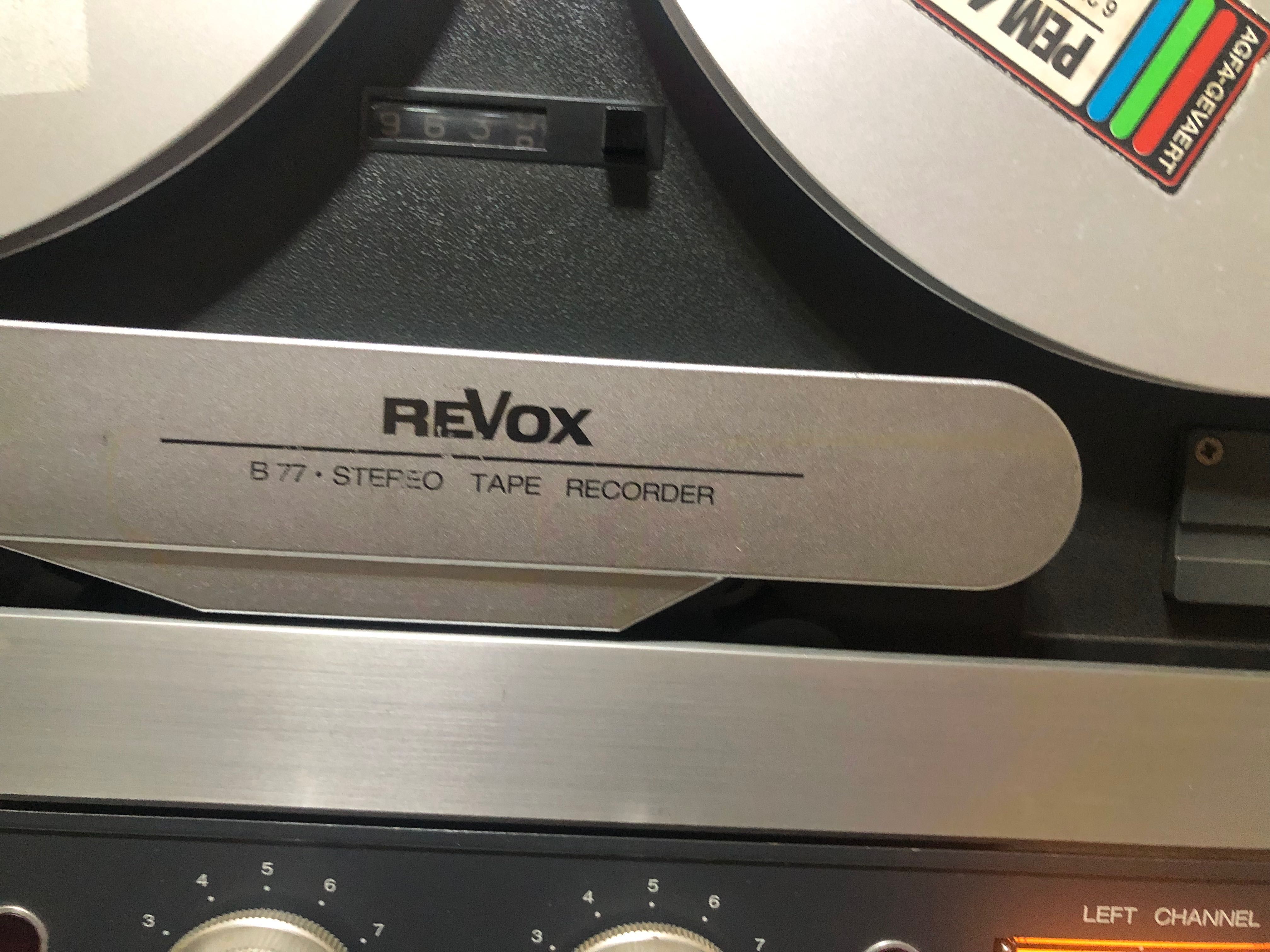 Magnetofon Revox  B77