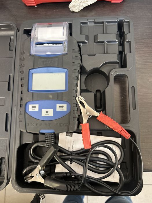 Test baterie cu imprimanta