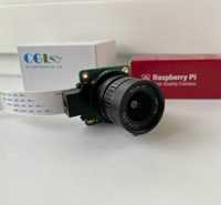 Raspberry Pi High Quality (HQ) Camera, Obiectiv 6mm wide, NIR filter