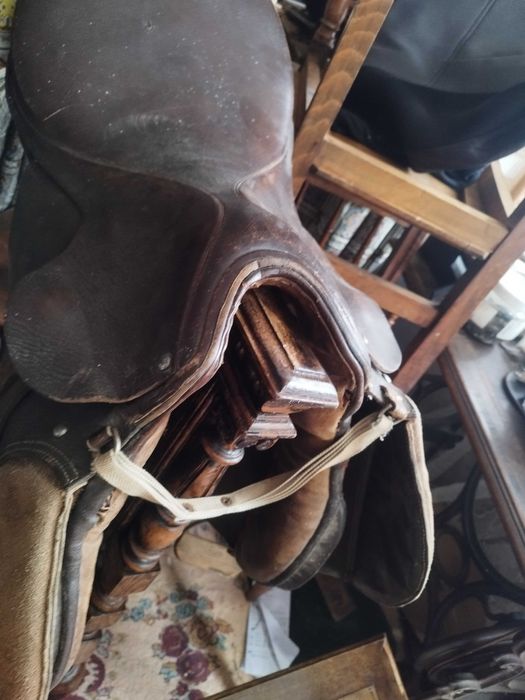 Șa de piele echitație călărie