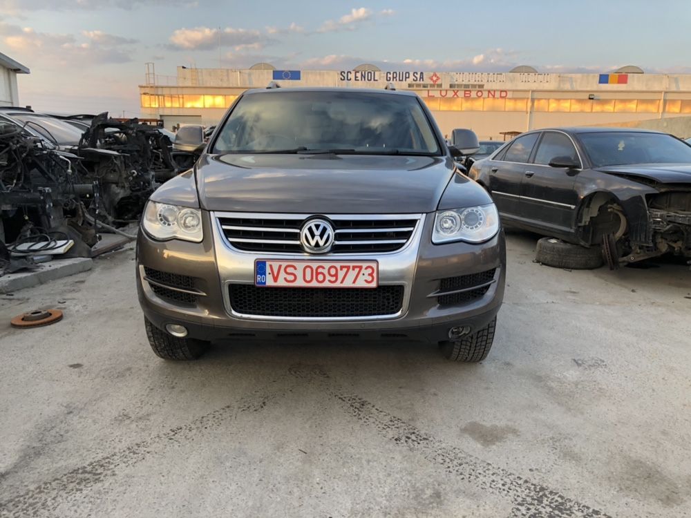 Sc Audiline Dezauto Srl dezmembrează vw touareg 7l 3.0 tdi an 2008