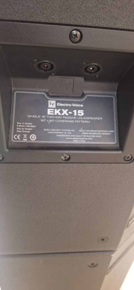 Boxe pasive EV EKX 15