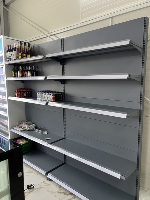 Rafturi metalice pentru supermarket NOI