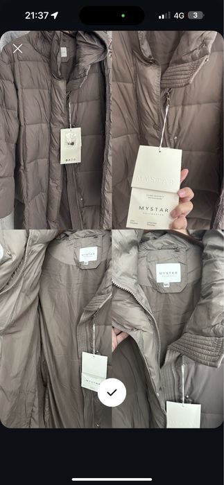 Куртка пуховик  Италия новый