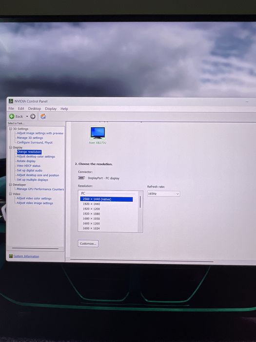 Monitor Acer Predator