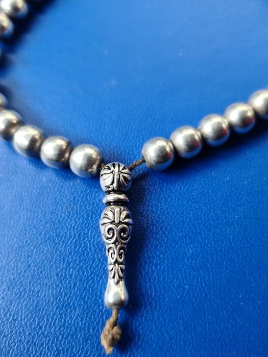 N Matanii rozalie tasbih misbaha argint masiv 925,33 margele