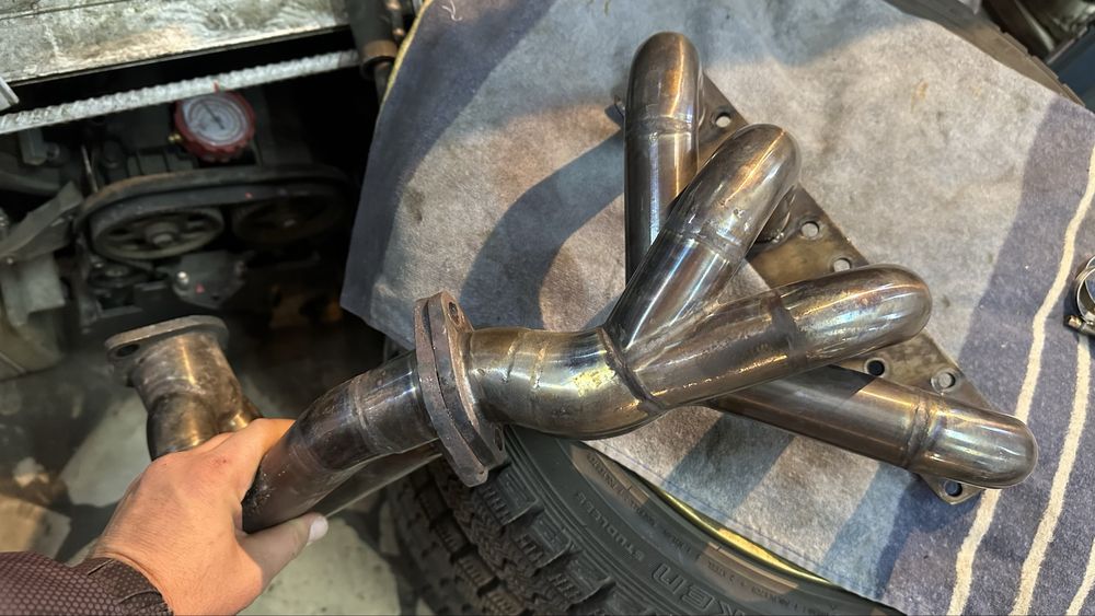 Паук 4-2-1 Жигули 16 V приора матор